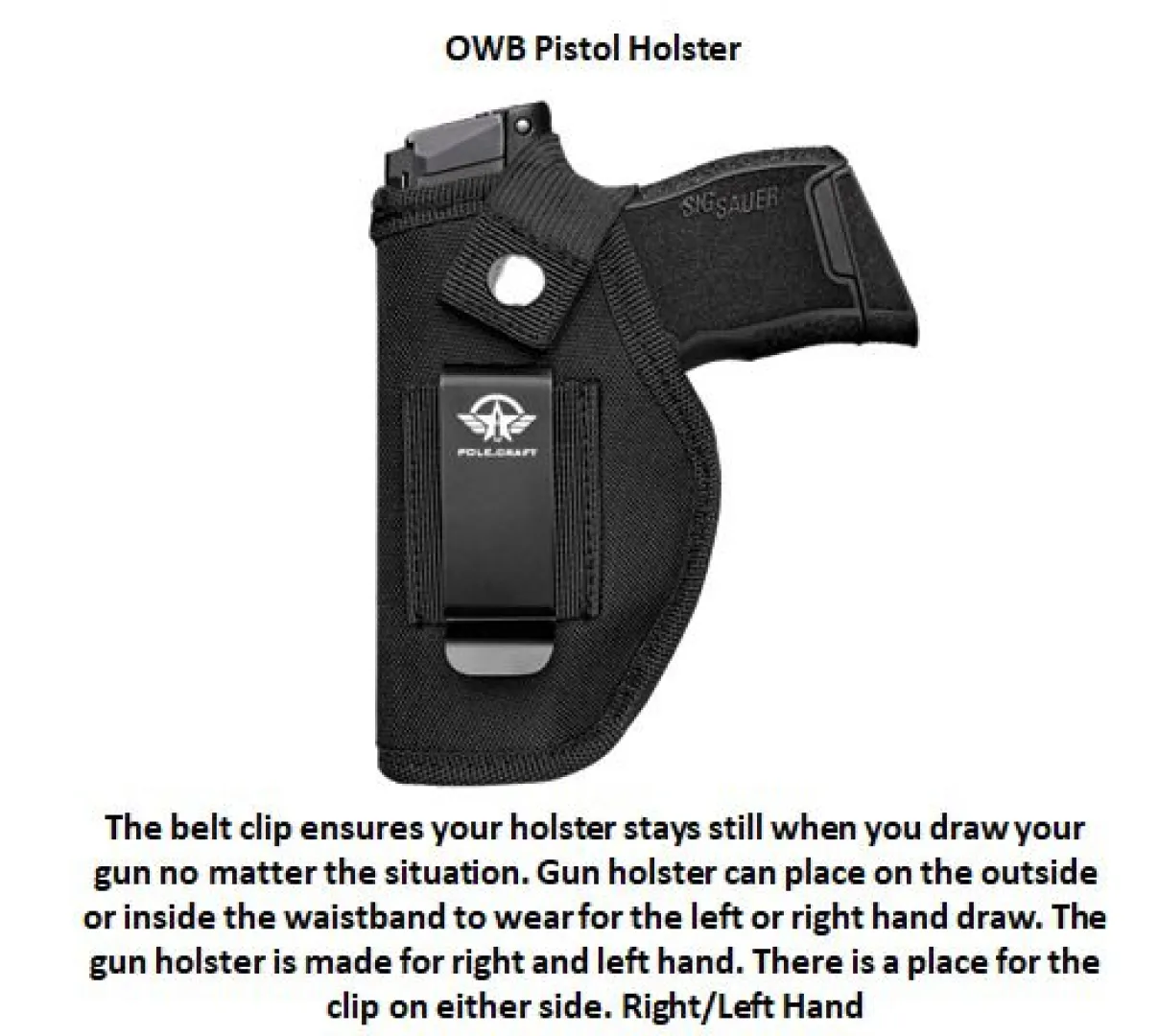 OWB Pistol Holder | Outdoor Innovation