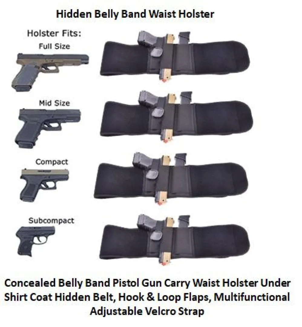 Hidden Belly Band Waist Holsters | Outdoor Innovation
