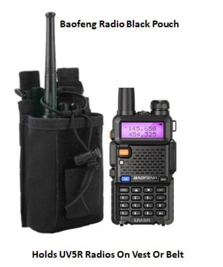 The Baofeng Radio Black Pouch | Outdoor Innovation