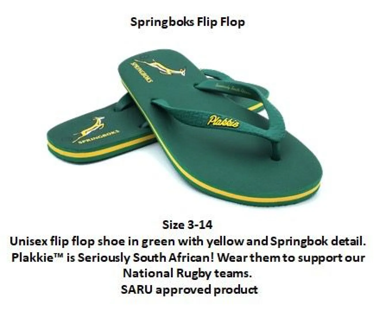 Springbok flip flop | Outdoor Innovation