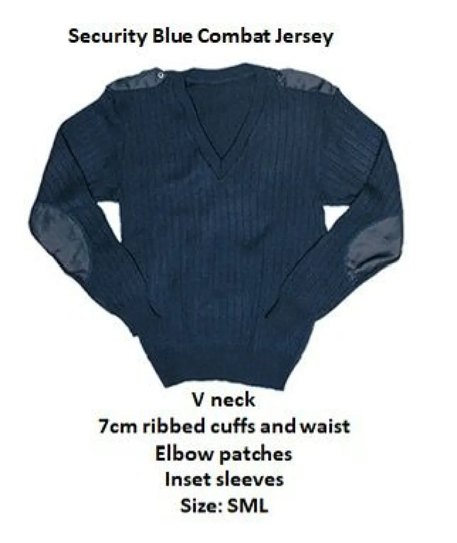 Security Blue Combat Jersey | Outdoor Innovation