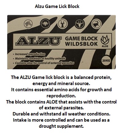 The Alzu Game Lick Block | Outdoor Innovation