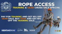 Rope access training & gear cross sale special | Height Safe 360