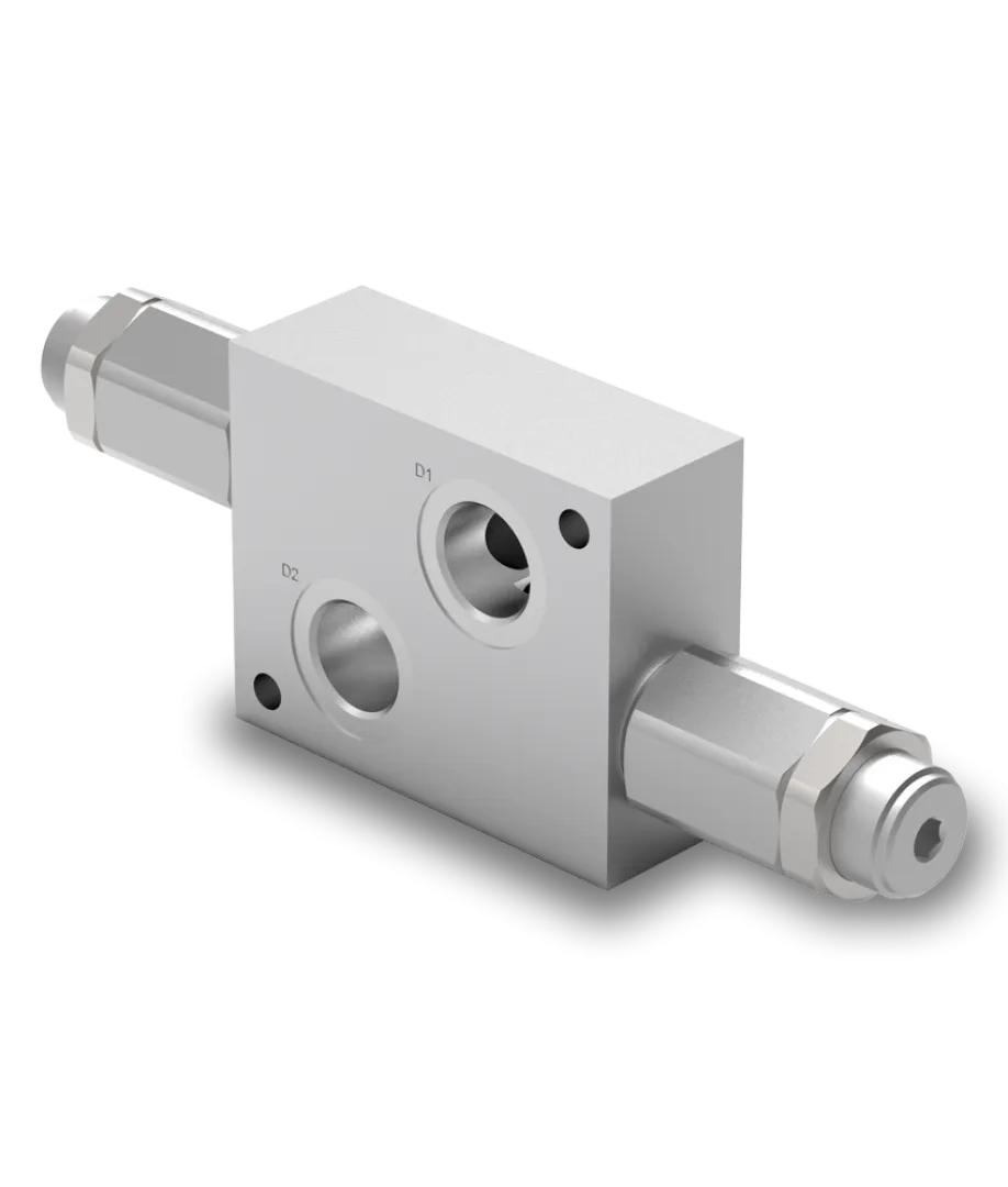 VADDL Differential acting double cross relief valves | Interpump Hydraulics South Africa