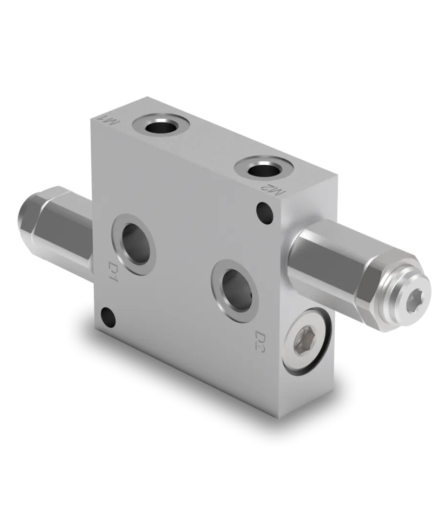 VADDL/VA Double antishock type, differential acting, with anticavitation | Interpump Hydraulics South Africa