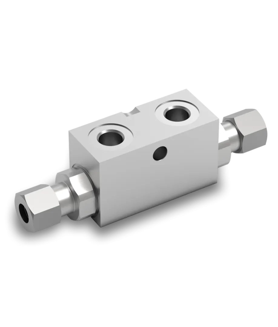 VRDE..A Double acting, DIN 2353 | Interpump Hydraulics South Africa