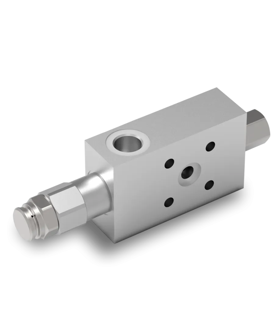 VOSLP/R1116 Single acting, external pilot, load sensitive, F1 flange option | Interpump Hydraulics South Africa
