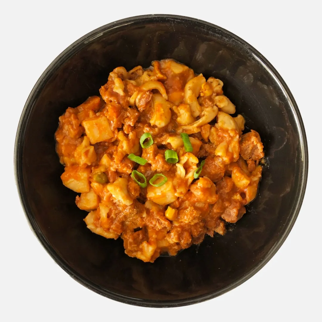 Pasta &amp; Vegetables With Mutton – 400g | Outdoor Innovation