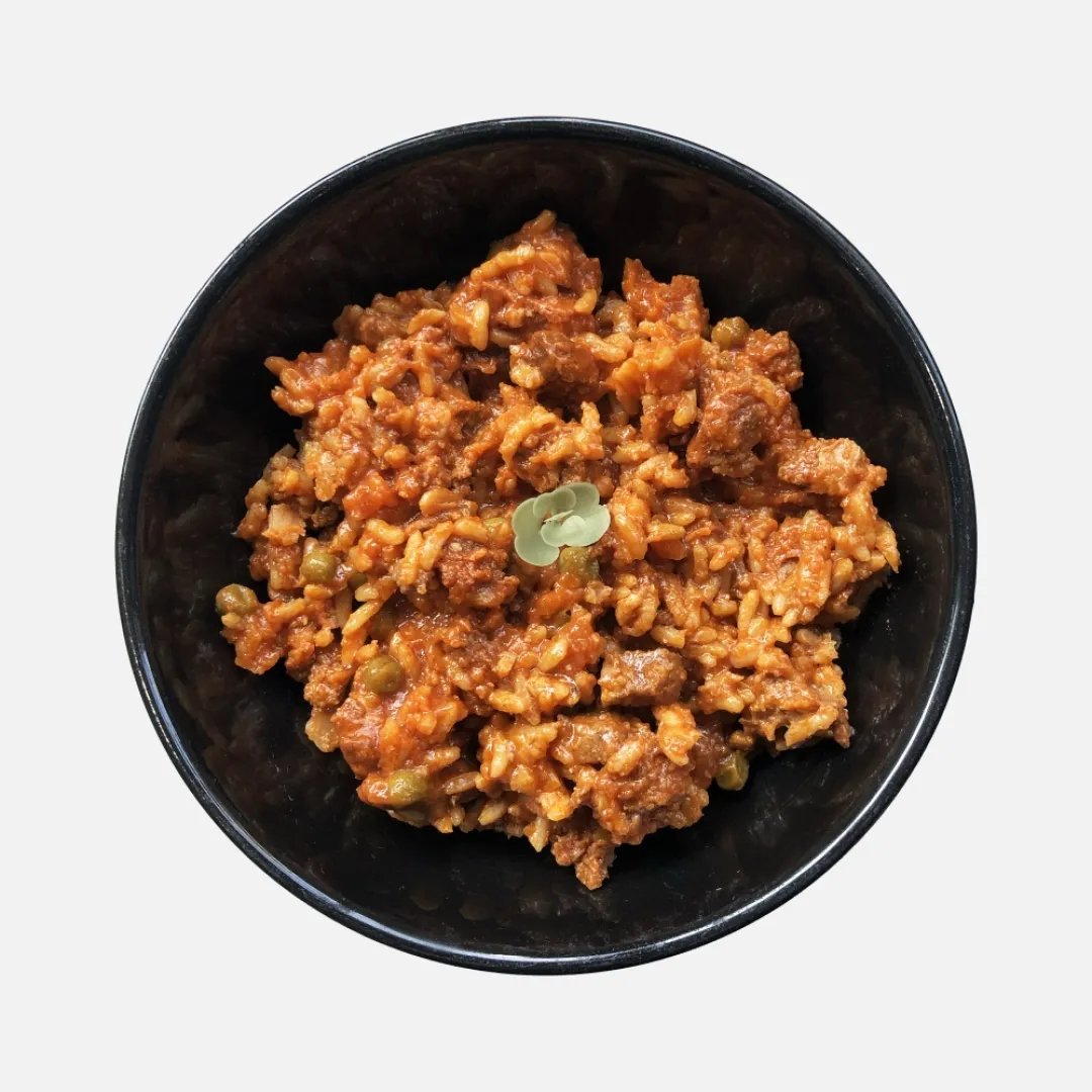 Rice &amp; Vegetables with Beef – 400g | Outdoor Innovation