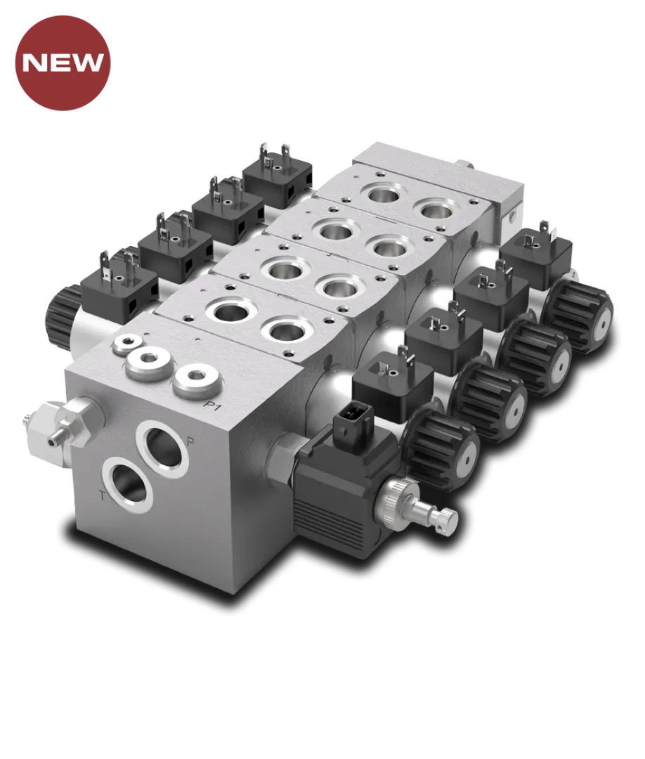 SDX060 Bankable solenoid valve with proportional control | Interpump Hydraulics South Africa