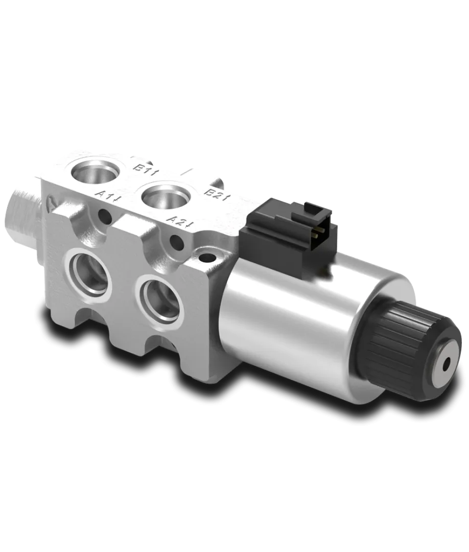 DFE140 Stackable solenoid spool control | Interpump Hydraulics South Africa