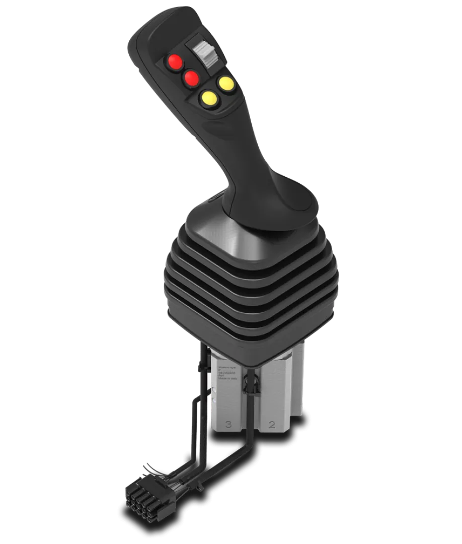 SVM450 SVM450 Lever operated hydraulic joystick with electromagnetic detent | Interpump Hydraulics South Africa