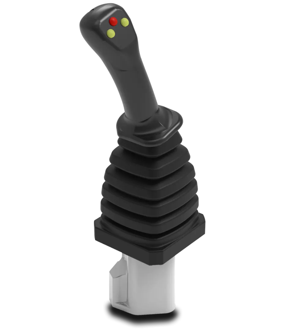 CL Lever operated hydraulic joystick with hydraulic electromagnetic detent | Interpump Hydraulics South Africa