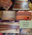 Kiaat Braai Board with Juice Groove (500mm x 300mm x 20mm) | Outdoor Innovation
