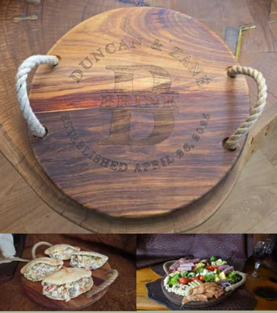 Kiaat round Board | Outdoor Innovation