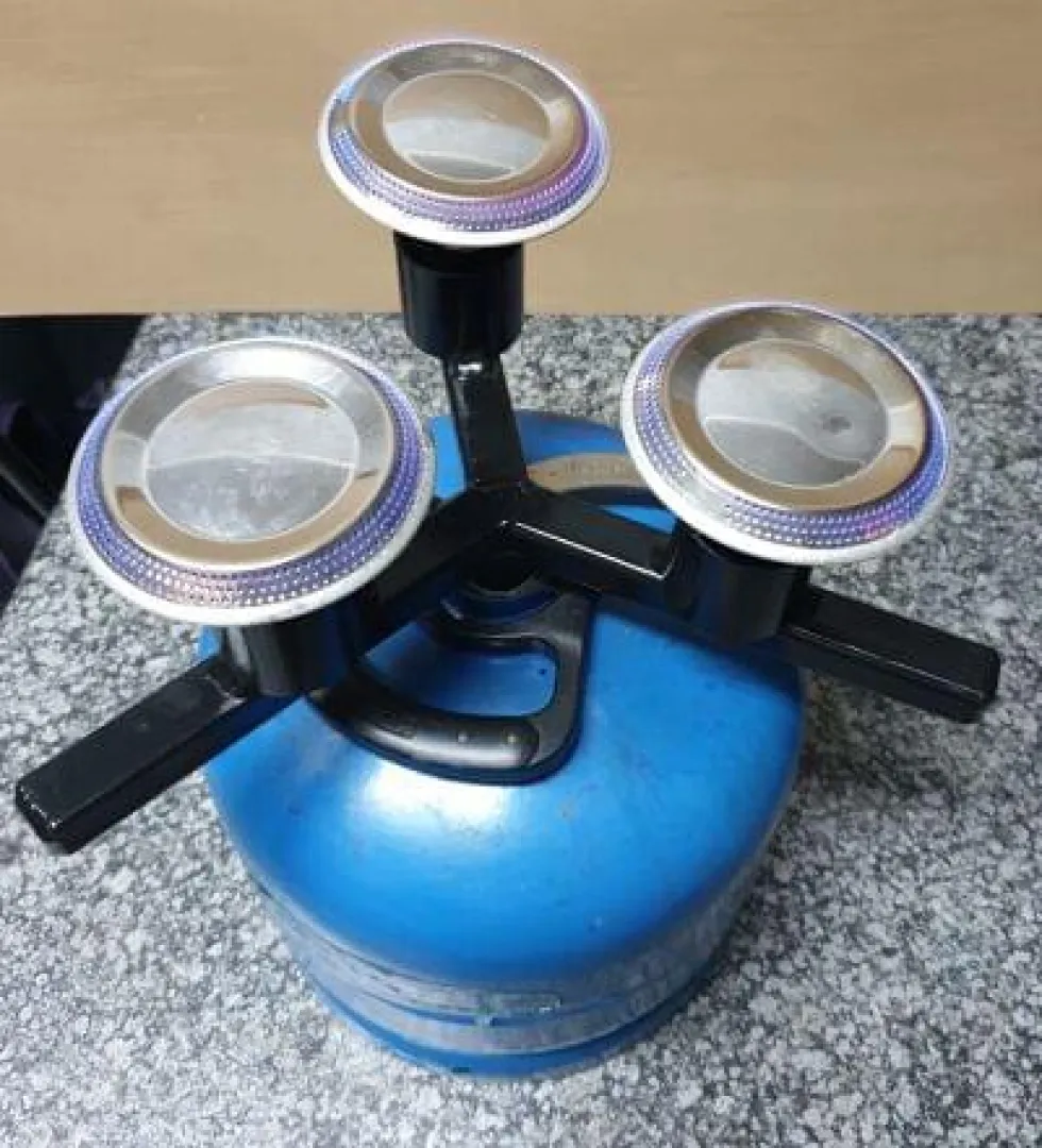 3 in 1 Jaffel Pan burner (Excl gas bottle) | Outdoor Innovation 