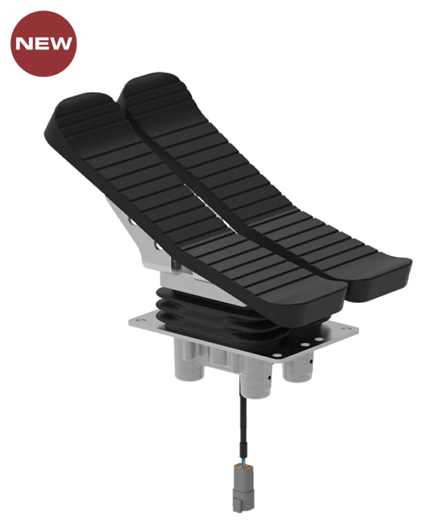 CANbus Hall effect double axis electronic pedal | Interpump Hydraulics South Africa