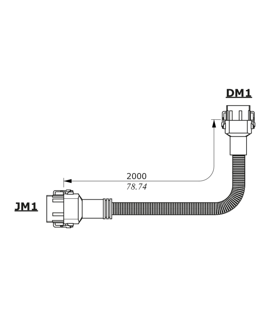 PHC400 - LOAD EXTENSION CABLE | Interpump Hydraulics South Africa
