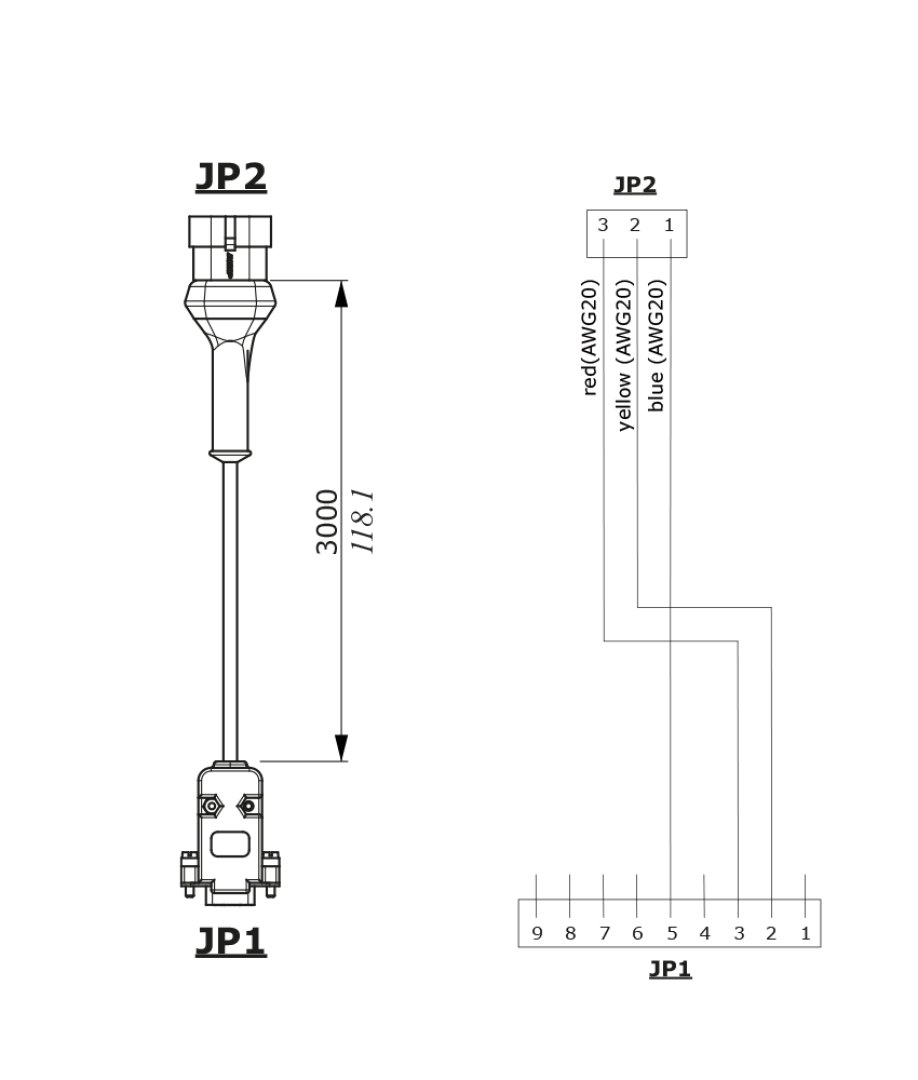 CED252 - PROGRAMMING CABLE | Interpump Hydraulics South Africa