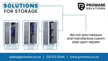 Versatile Tiered Steel Lockers and Custom Manufacturing | Proware