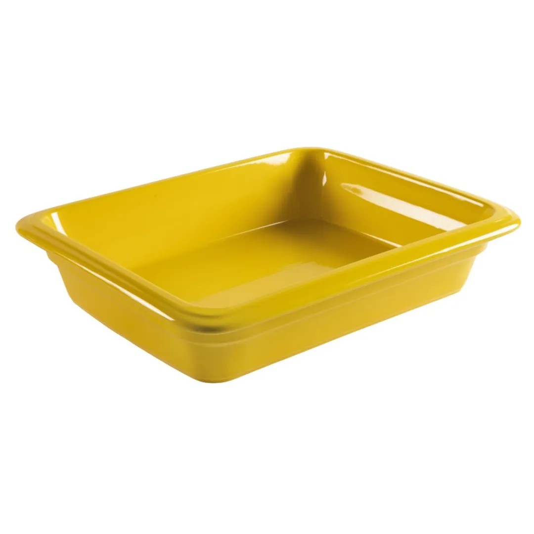 Insert Half Porcelain Yellow | Blue Swallow