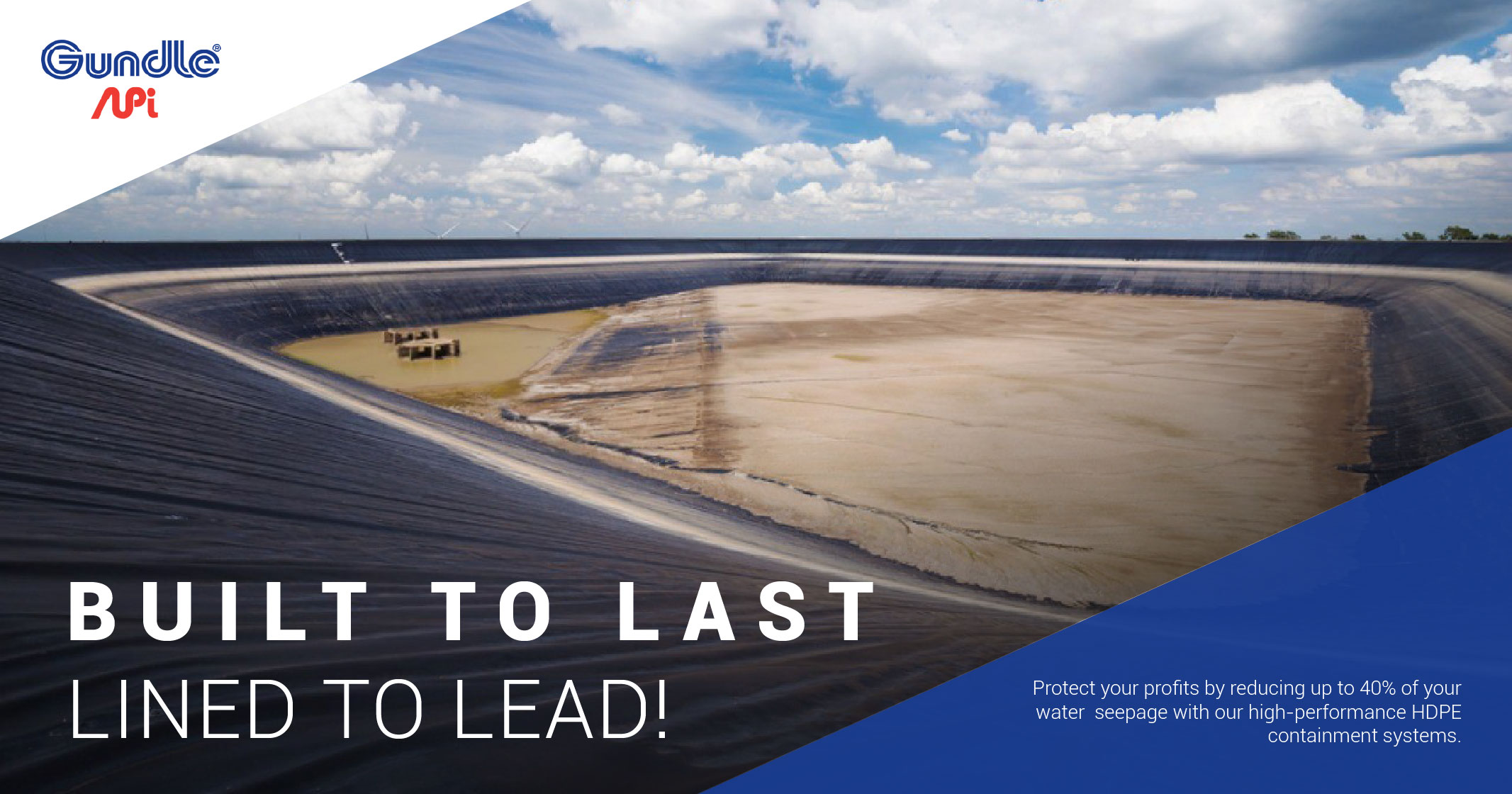 Damlining | Built to last | Lined to lead | Gundle ®