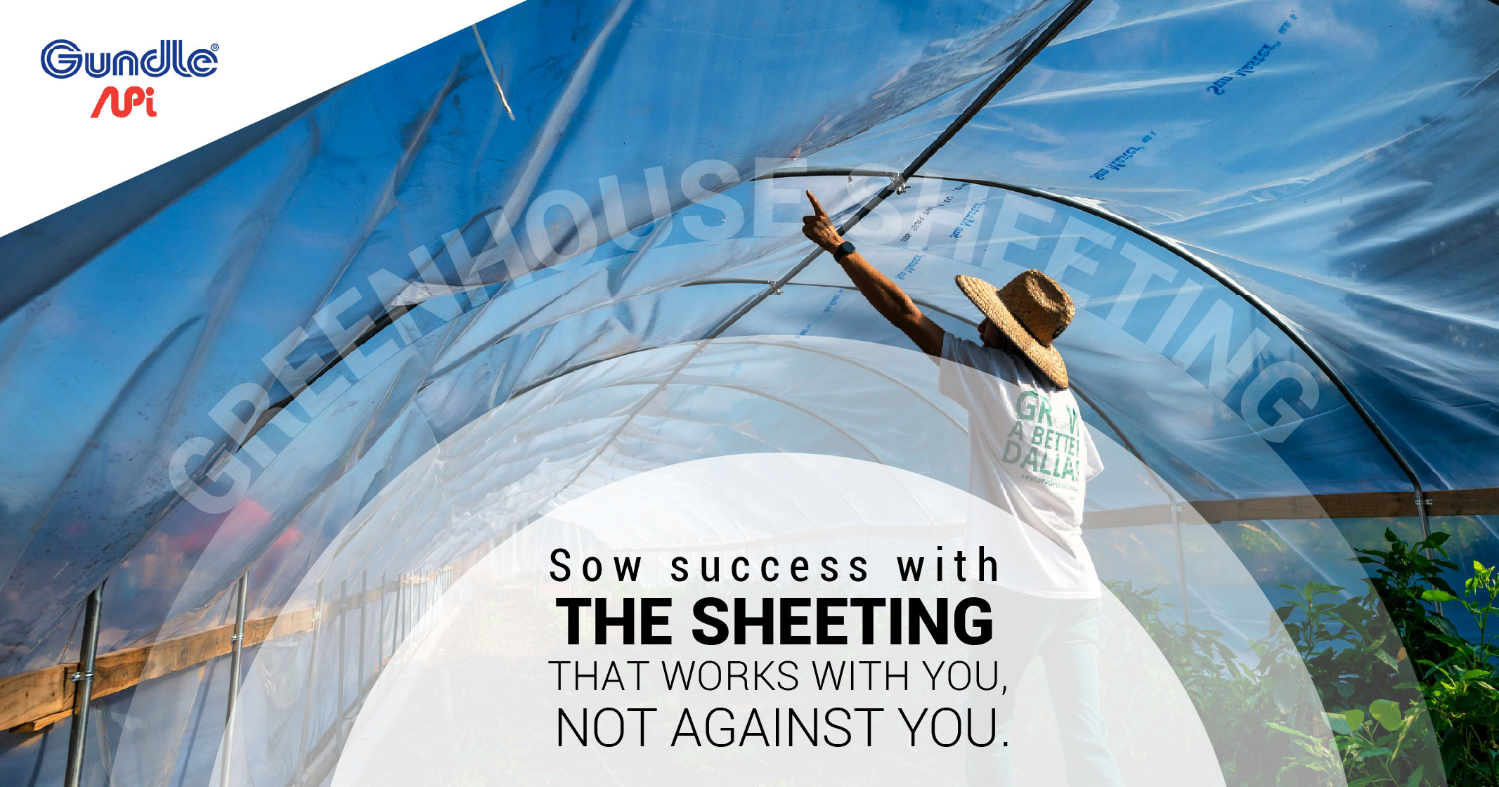 Greenhouse sheeting | Evadek | Gundle ®