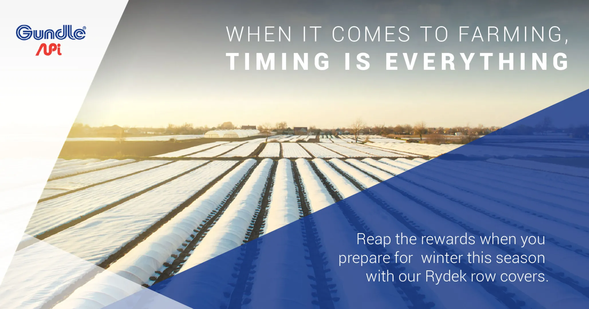 RYDEK Row covers | Gundle ®