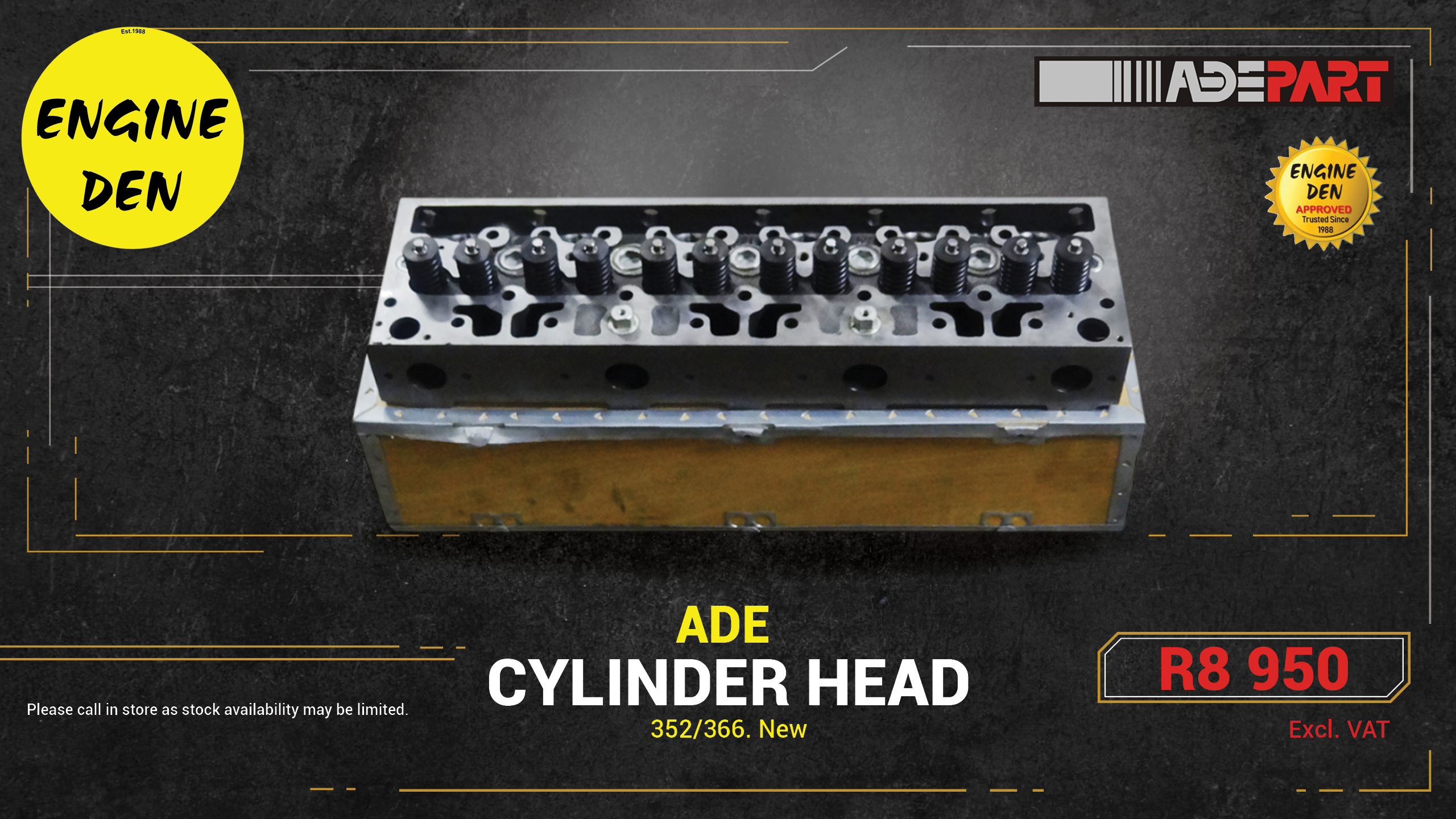 ADE Cylinder head | Engine Den