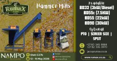 From Diesel to Electric: Explore the Versatile Rumax Hammer Mill Series | Rumax Agri