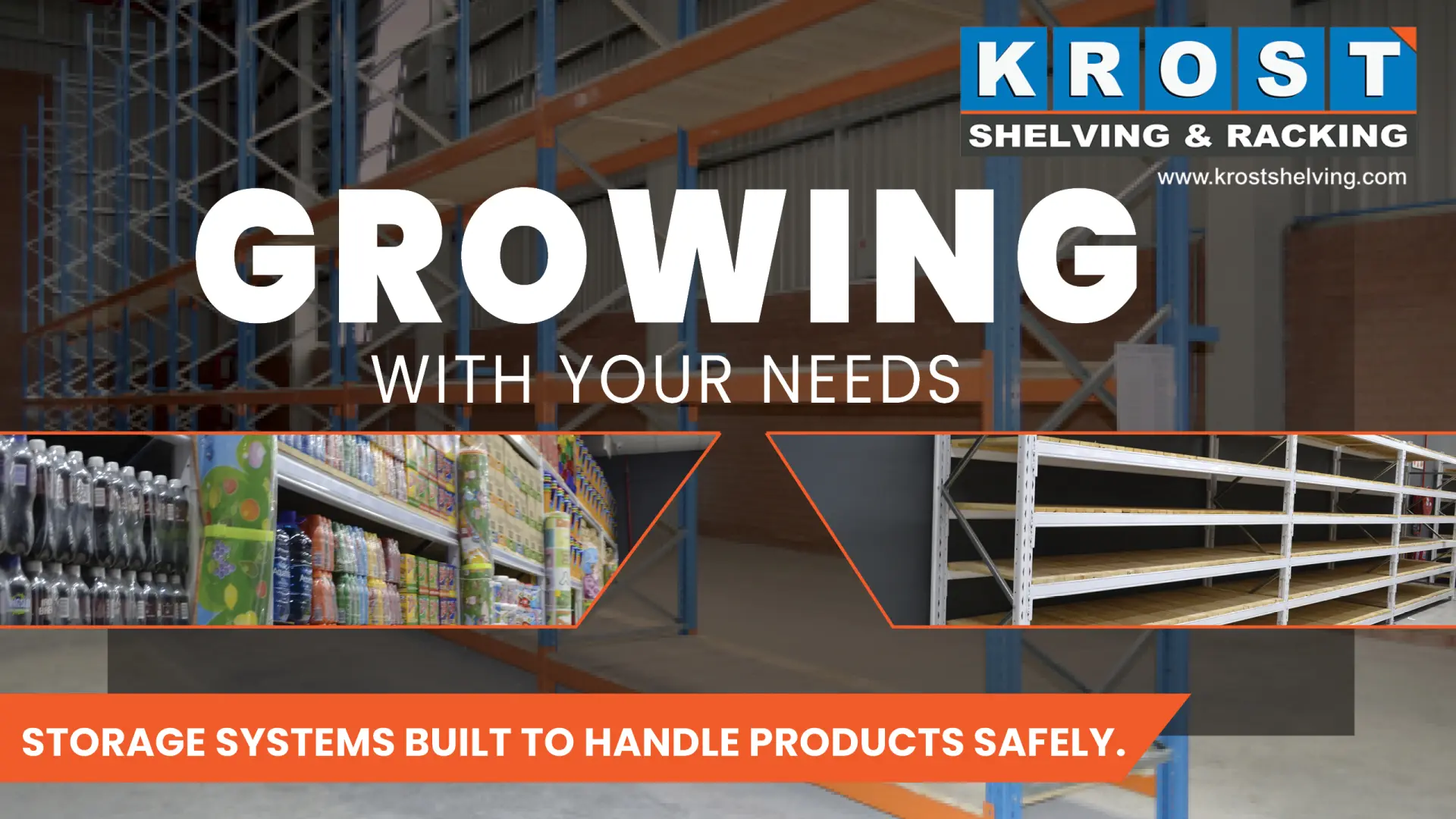 Supporting your growth: Integrated storage systems by Krost Shelving &amp; Racking