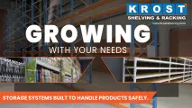 Supporting your growth: Integrated storage systems by Krost Shelving & Racking