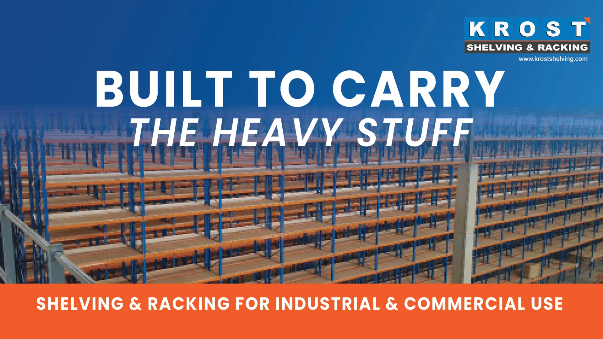 Heavy-duty storage solutions for demanding environments | Krost Shelving &amp; Racking