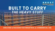 Heavy-duty storage solutions for demanding environments | Krost Shelving & Racking