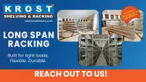 Krost long span racking: The ultimate solution for light load storage