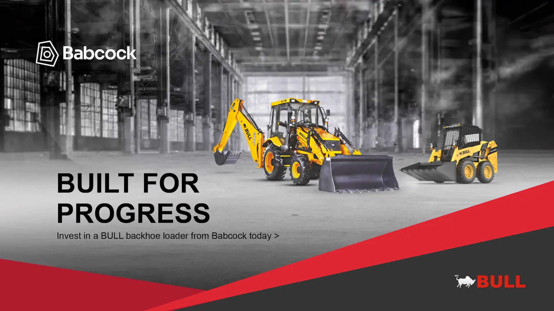 Built for Progress: Discover the Full BULL Range | Babcock 