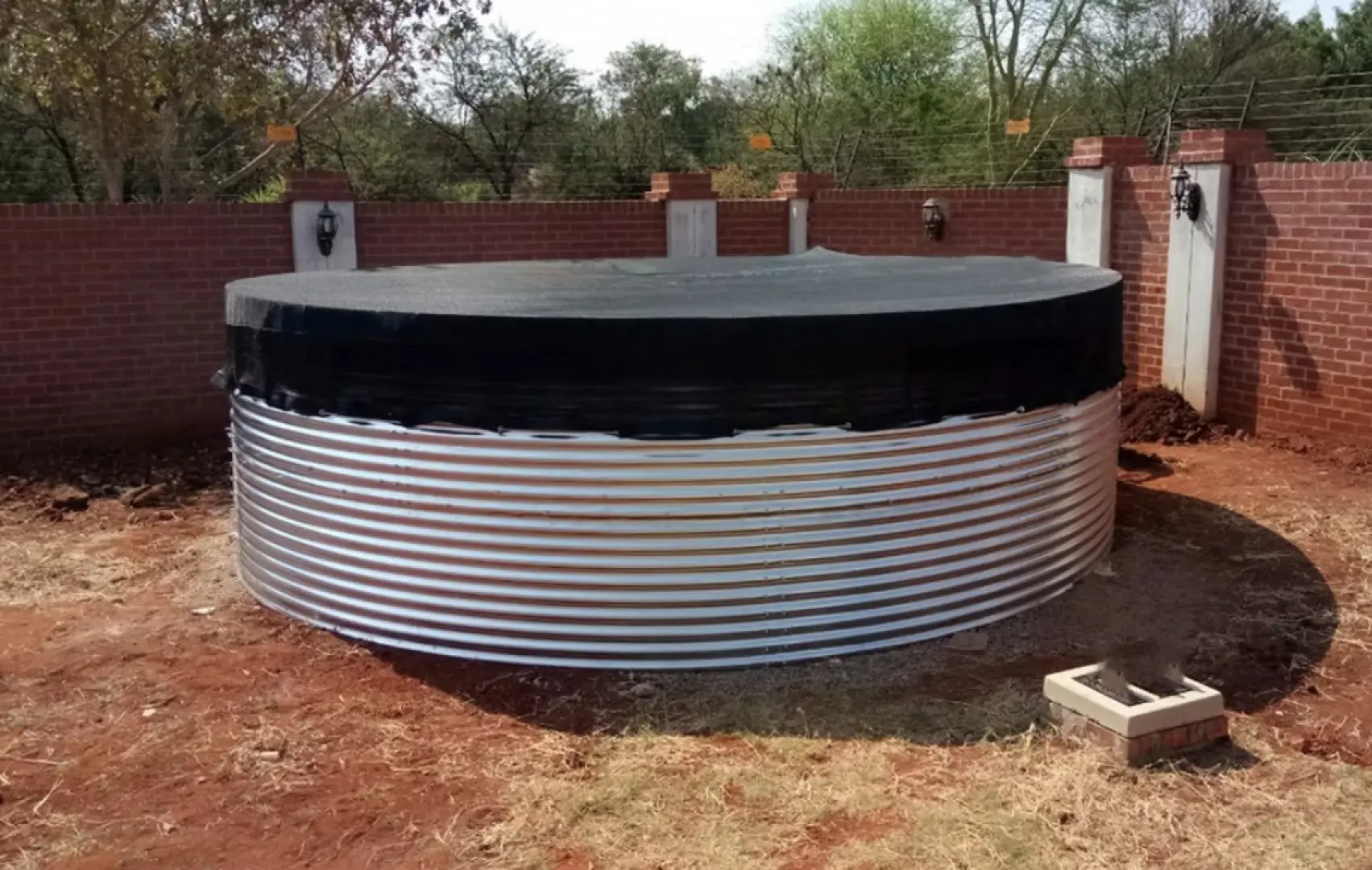 6m x 1.55m Shade net Top cover for Reservoir | RSA Grain Storage Solutions
