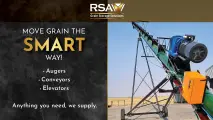 Move grain the smart way | Augers, conveyors, bucket elevators | RSA Grain Storage Solutions