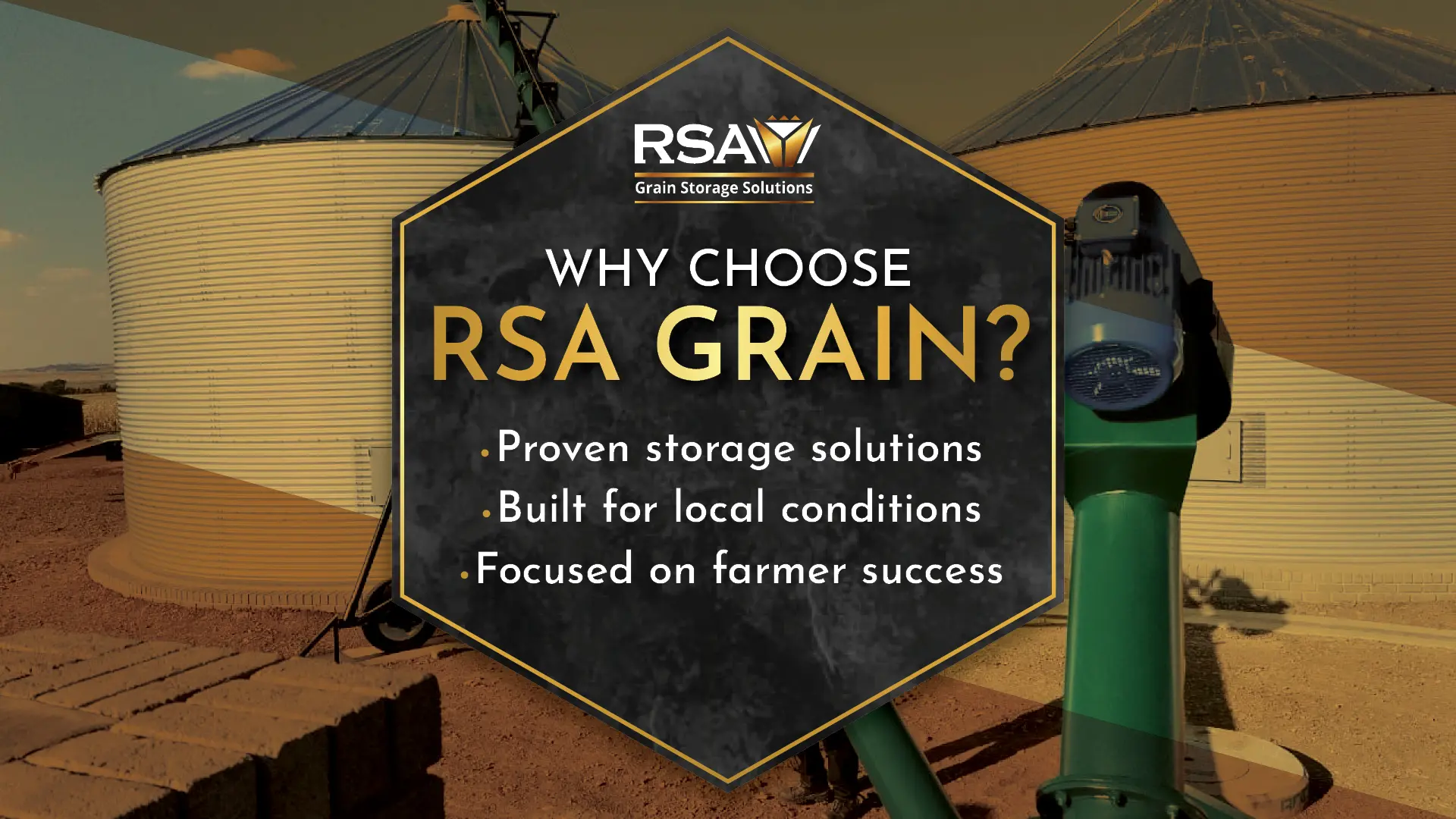 RSA Grain Storage Solutions: Your trusted partner in grain storage and handling equipment 