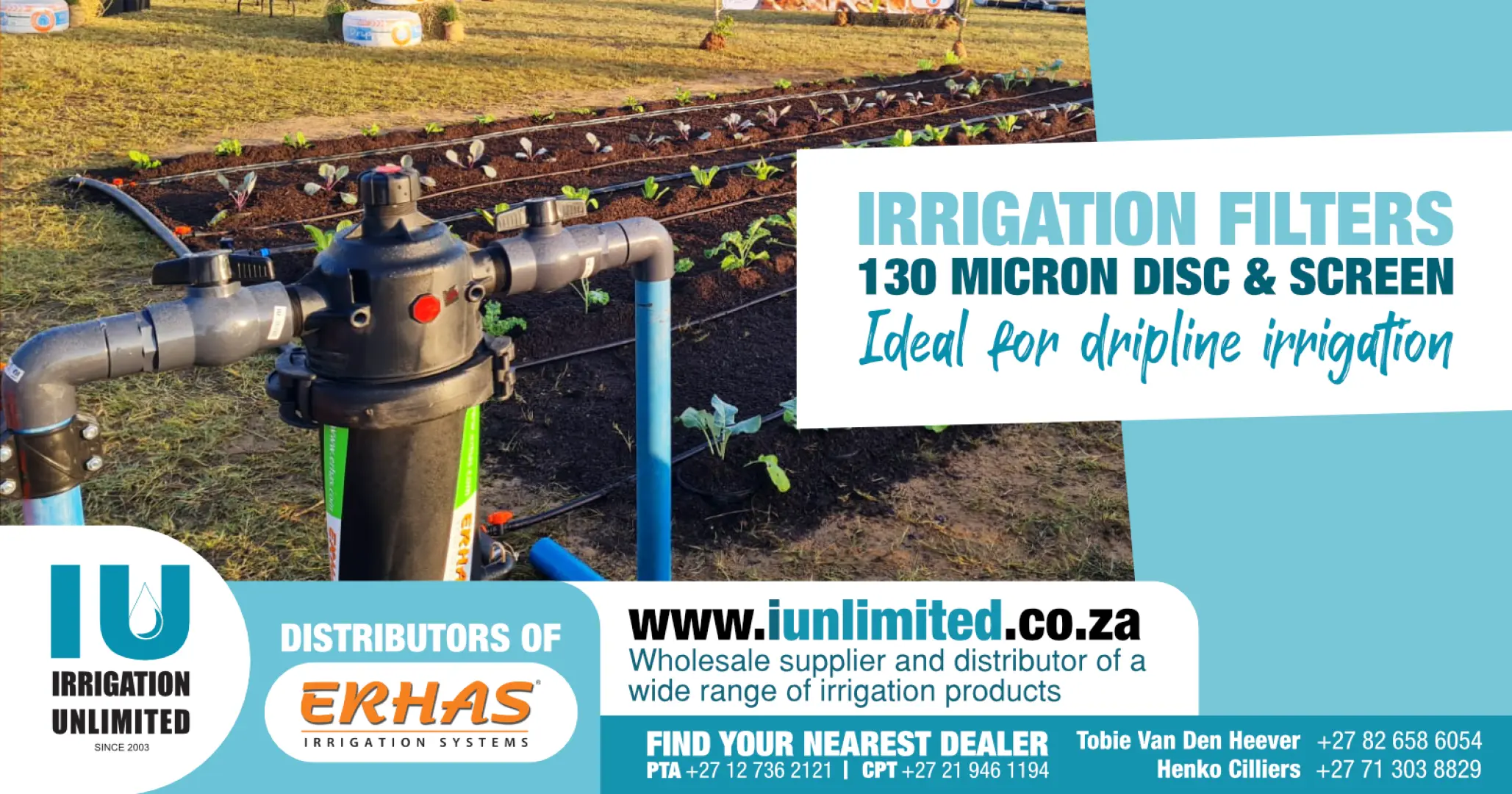 Optimize Your Dripline Irrigation with Our 130 Micron Disc &amp; Screen Filters | Irrigation Unlimited