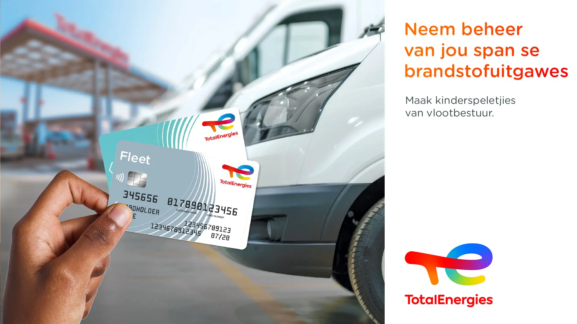 Neem beheer van jou span se brandstofuitgawes! | TotalEnergies