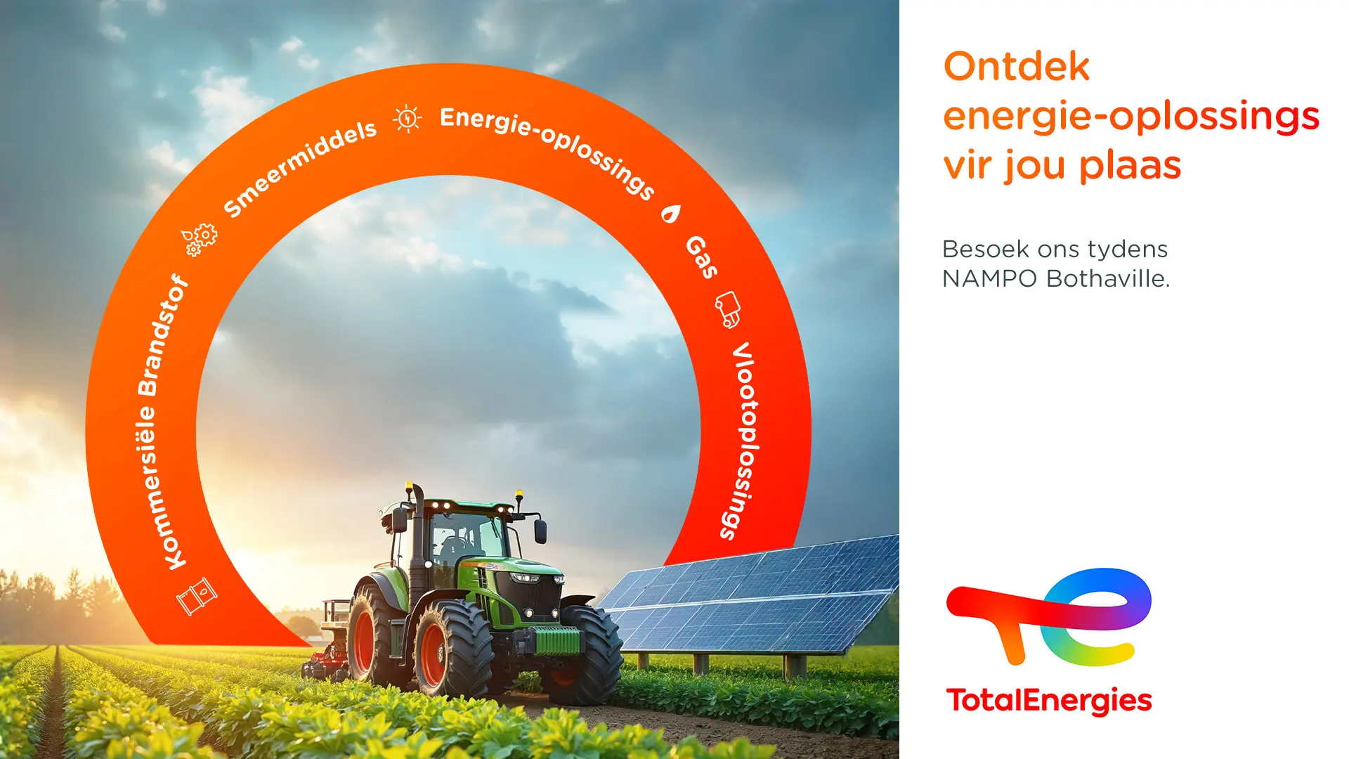 Ontdek energie-oplossings vir jou plaas | TotalEnergies
