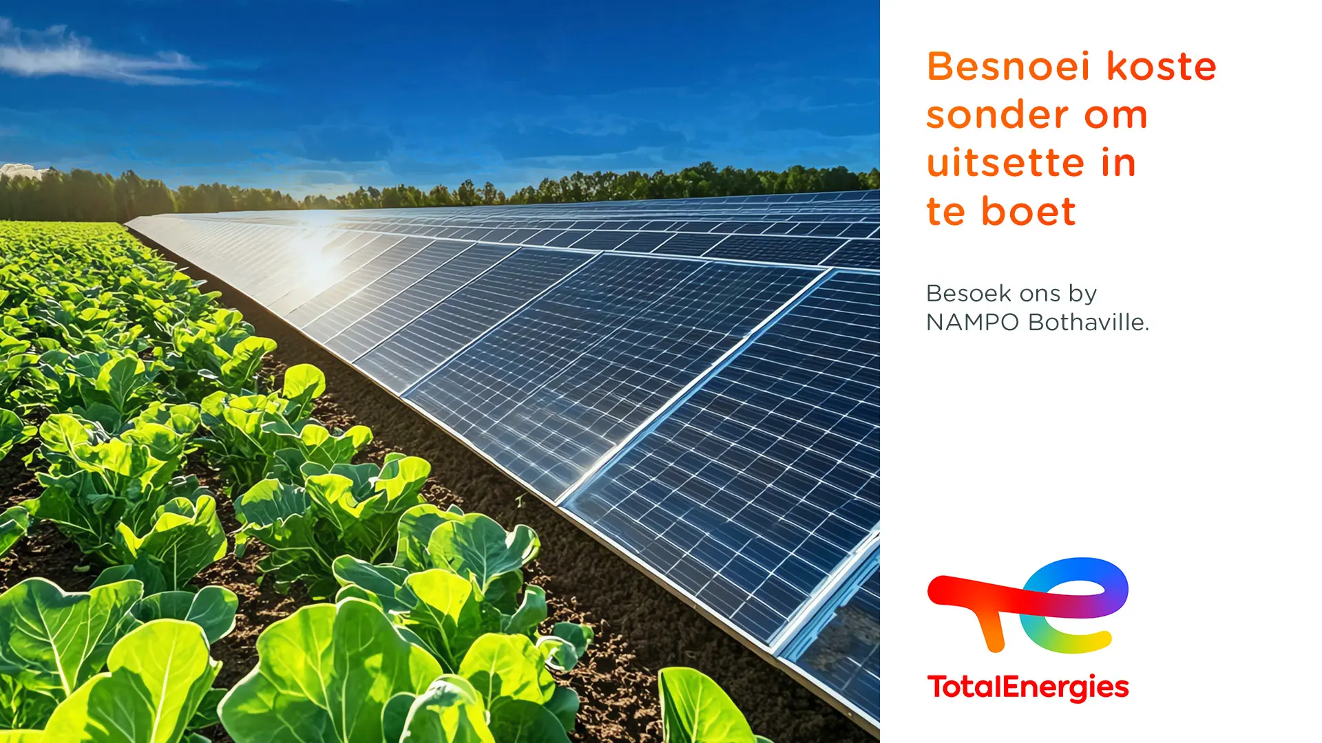 Besnoei koste sonder om uitsette in te boet | TotalEnergies