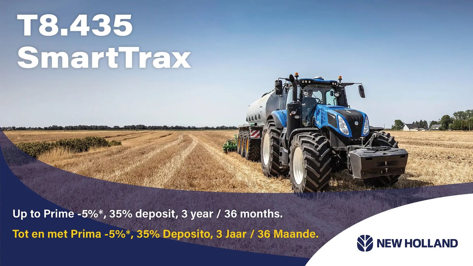 T8.435 SmartTrax | New Holland