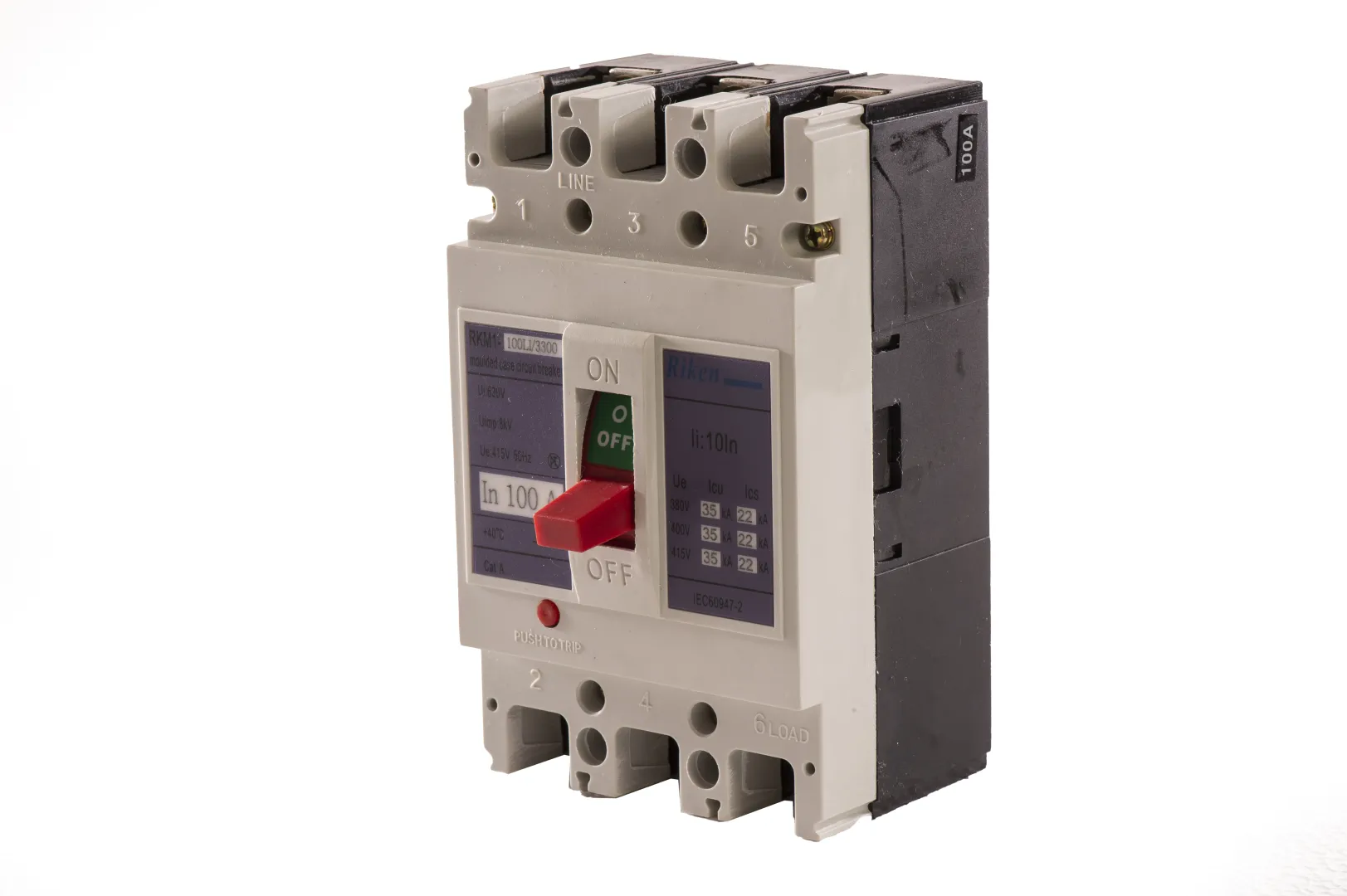 Moulded Case Circuit Breaker (MCCB's) | DC | Riken Electric