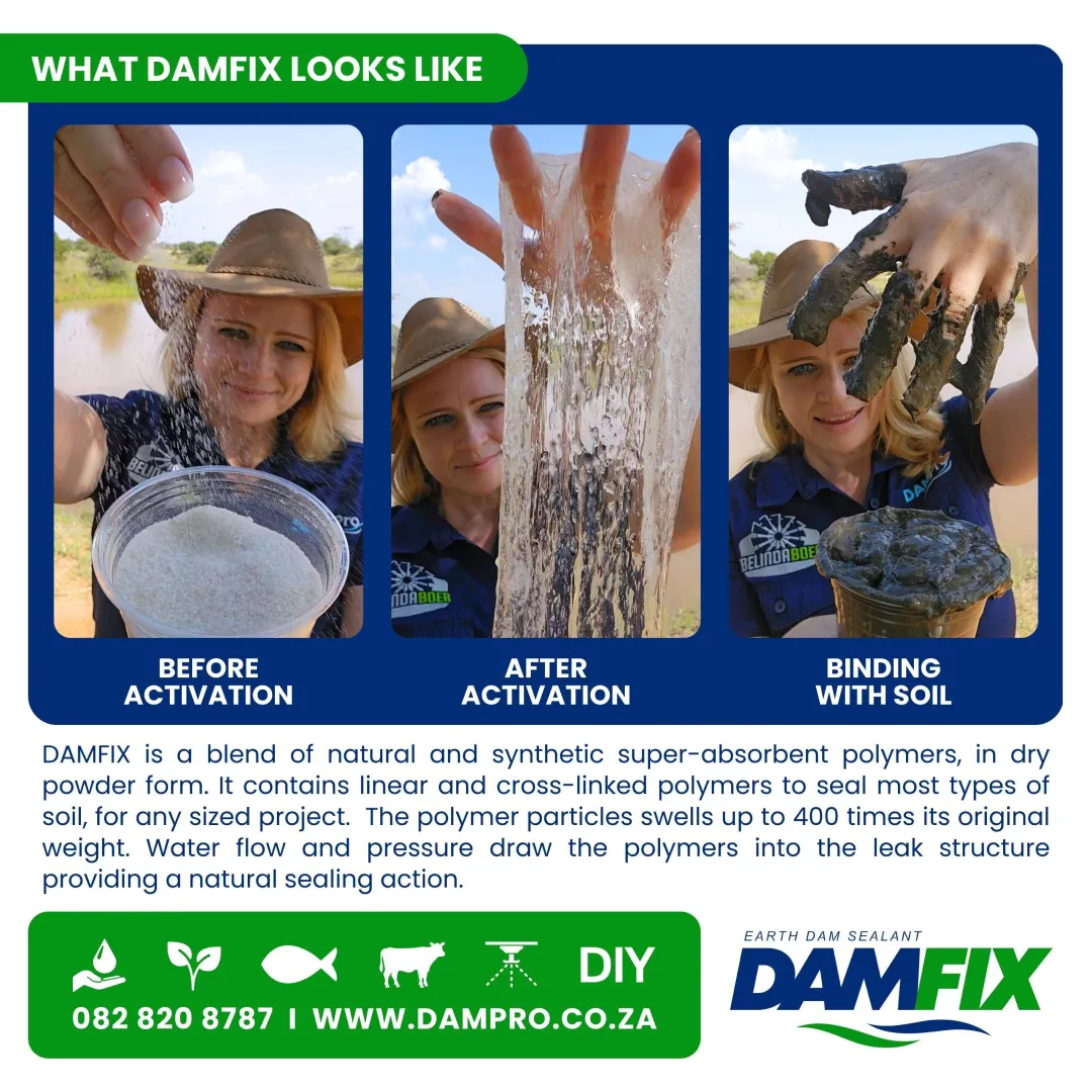 DAMFIX Earth Dam Sealant