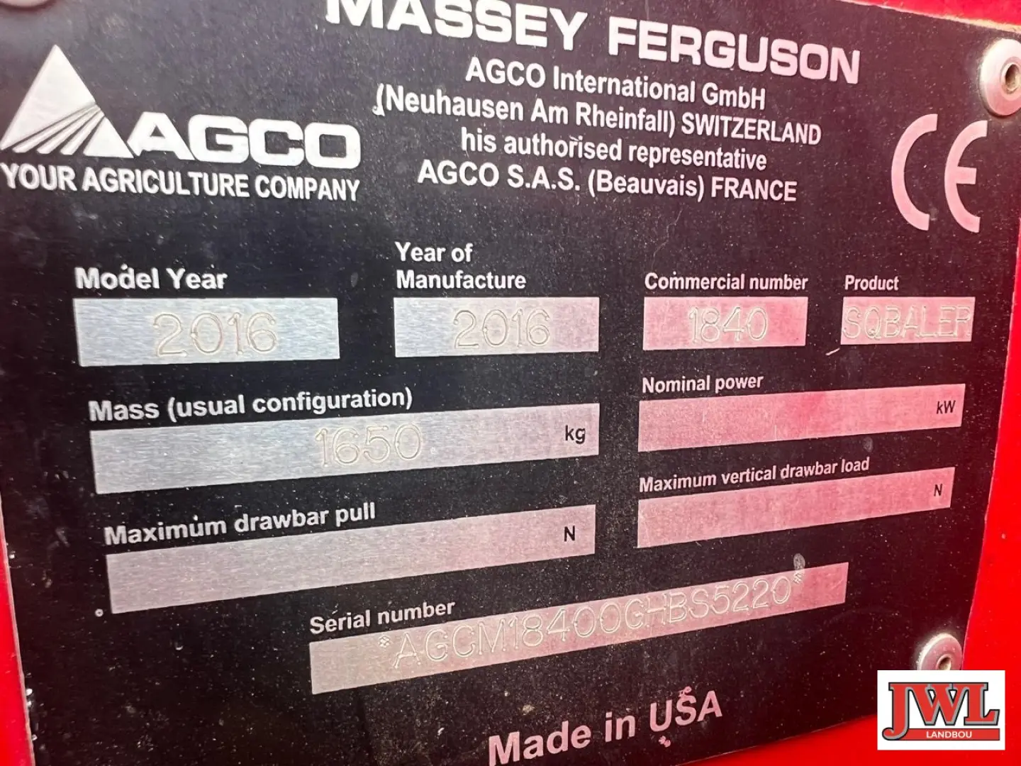Masssey Ferguson 1840