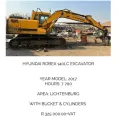 HYUNDAI REBEX 140LC EXCAVATOR