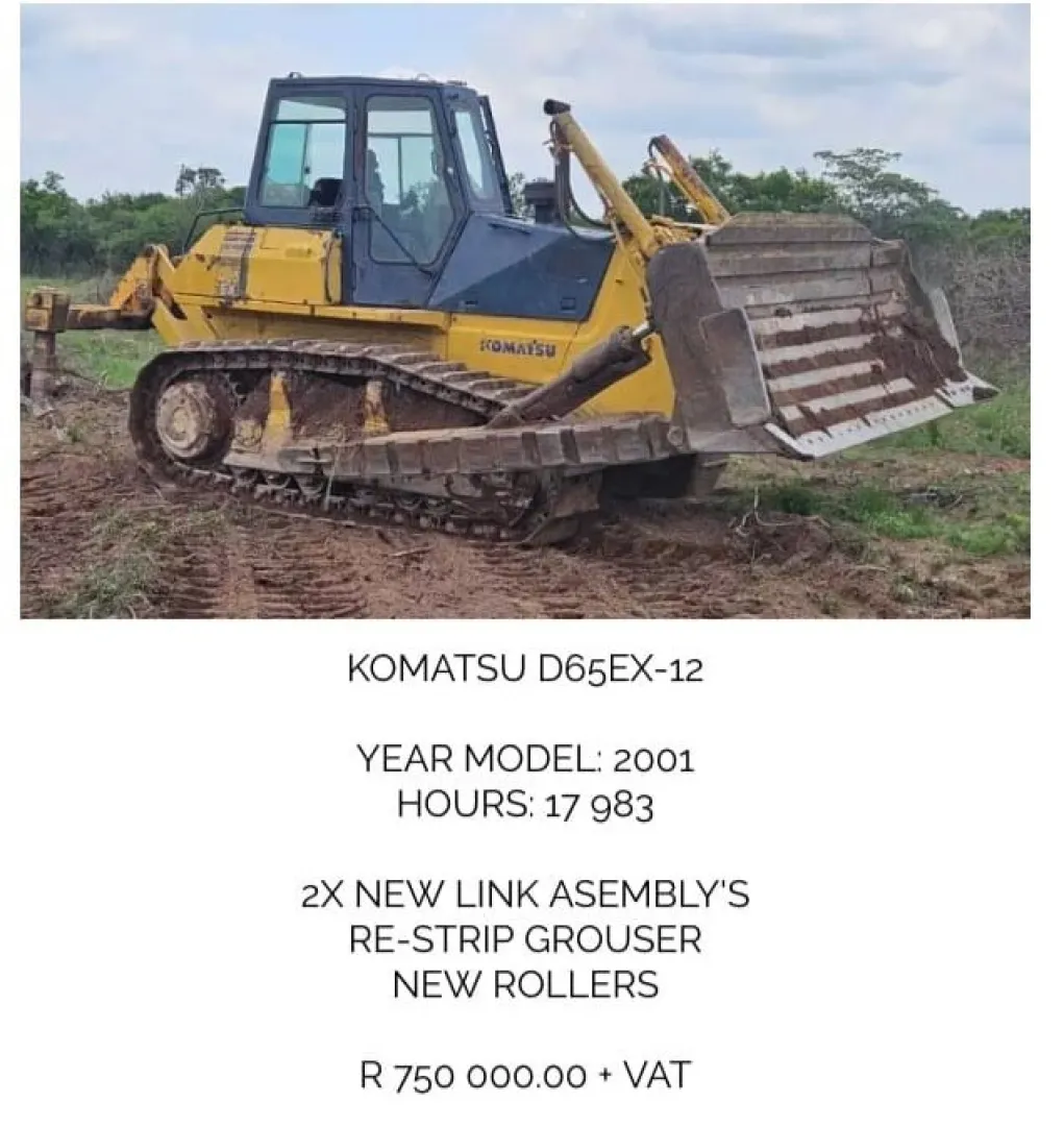 KOMATSU D65EX-12