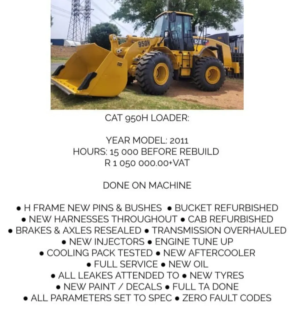 CAT 950H LOADER